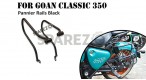 Fit For Royal Enfield Goan Classic 350 Pannier Mounting Rails Black - SPAREZO